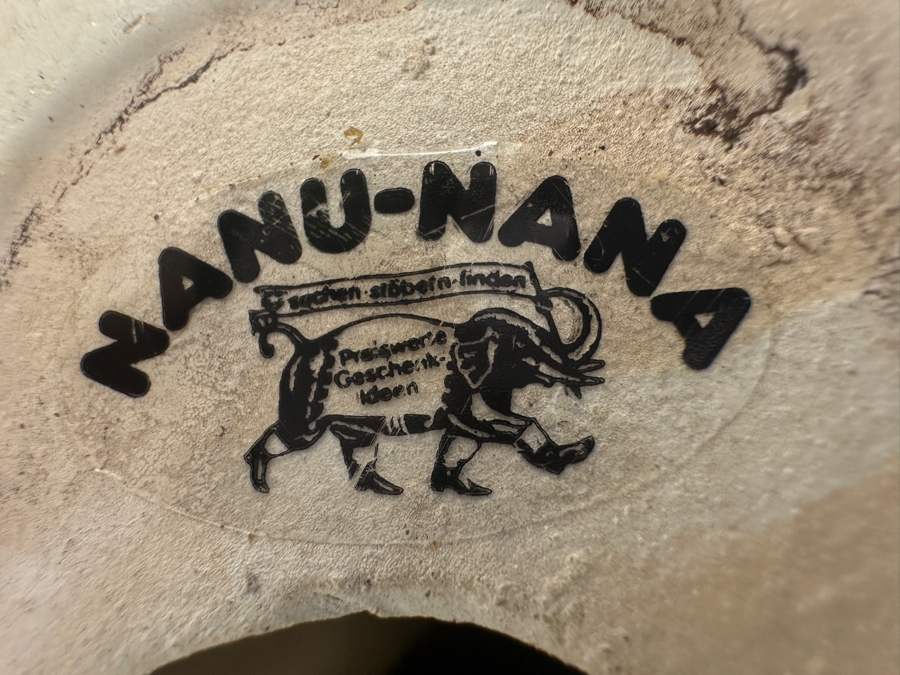 Set of Three Nanu-Nana Hand Painted Ceramic German Garden Gnomes 9'H [Photo 5]