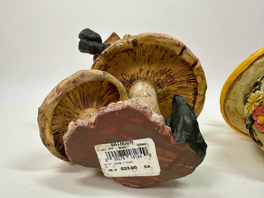 Shinoda Gnome and Tii Collections Resin Mushroom 12'H/7.5'H [Photo 8]