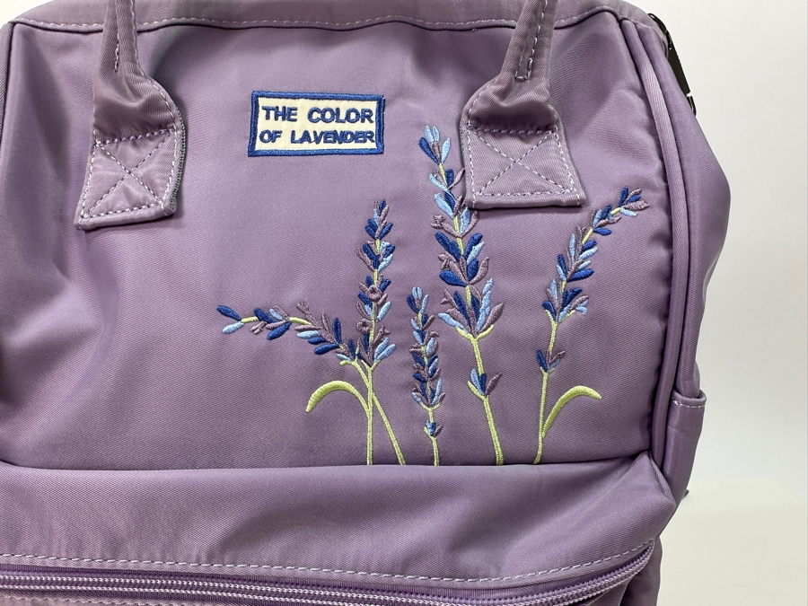 Flower Princess The Color of Lavender Backpack [Photo 2]