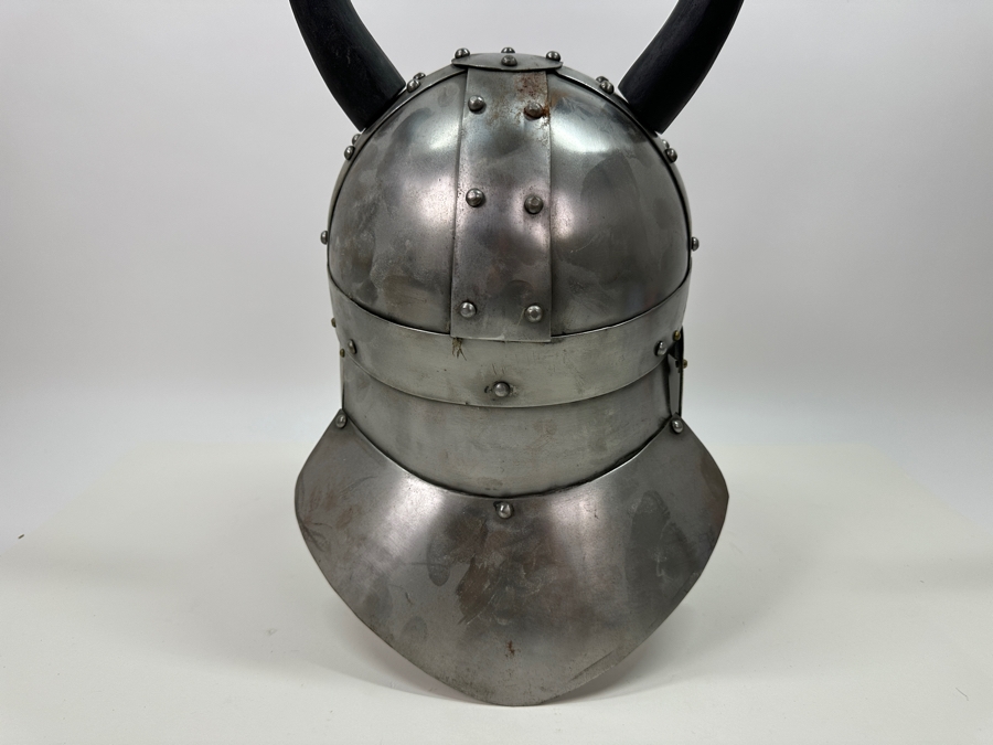 Shinoda 15' Steel Fantasy Costume Helmet with Horns [Photo 5]