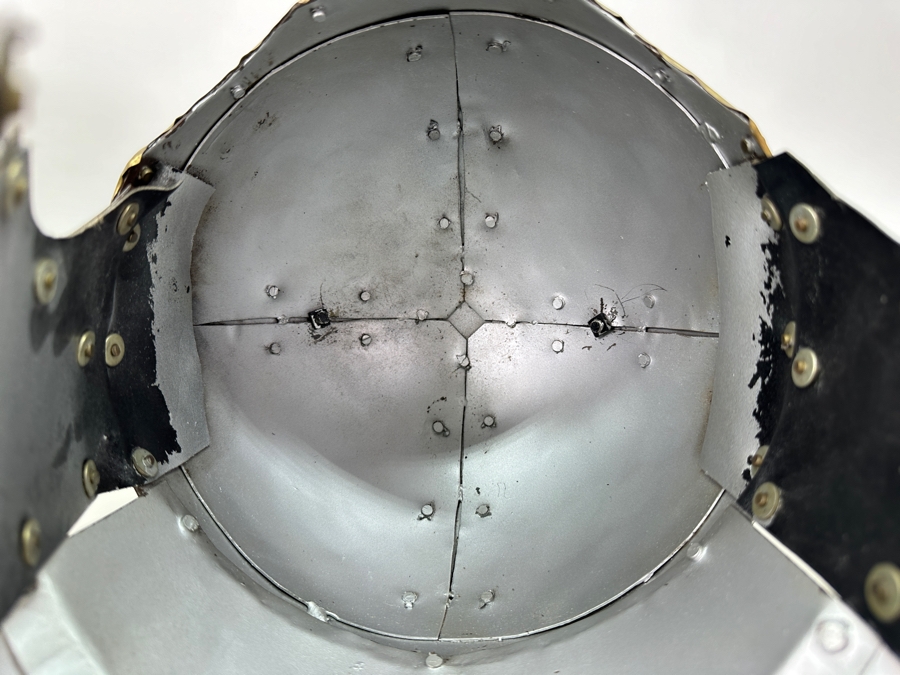 Shinoda 15' Steel Fantasy Costume Helmet with Horns [Photo 9]