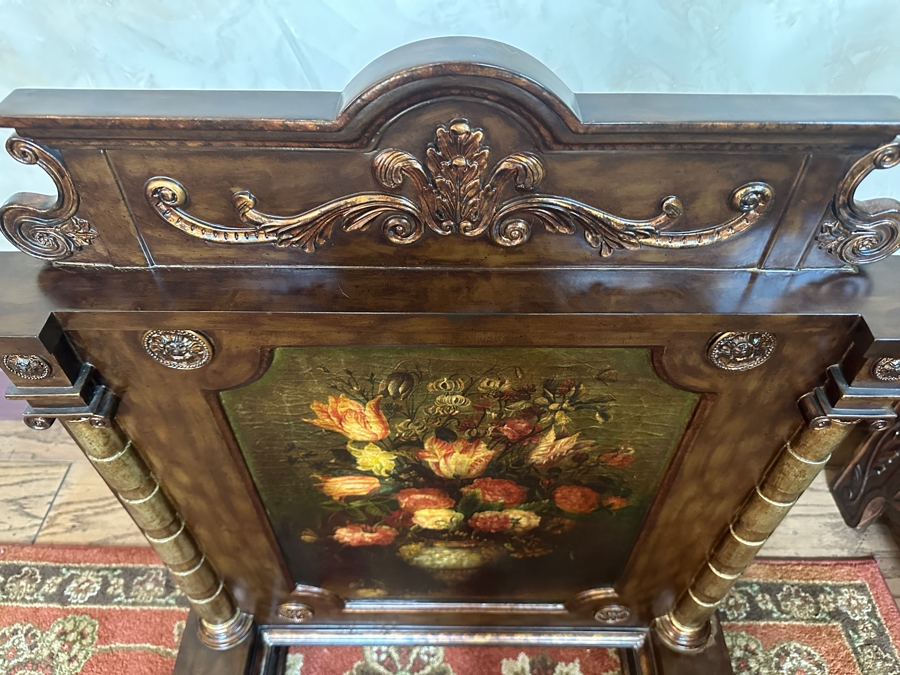 Decorative Fireplace Guard Screen Newer 32W X 10D X 36.5H [Photo 3]