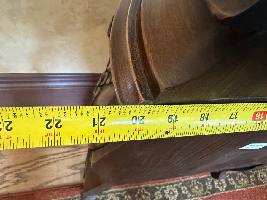 Small Italian Wooden Chest Of Drawers 20W X 11D X 25H [Photo 8]