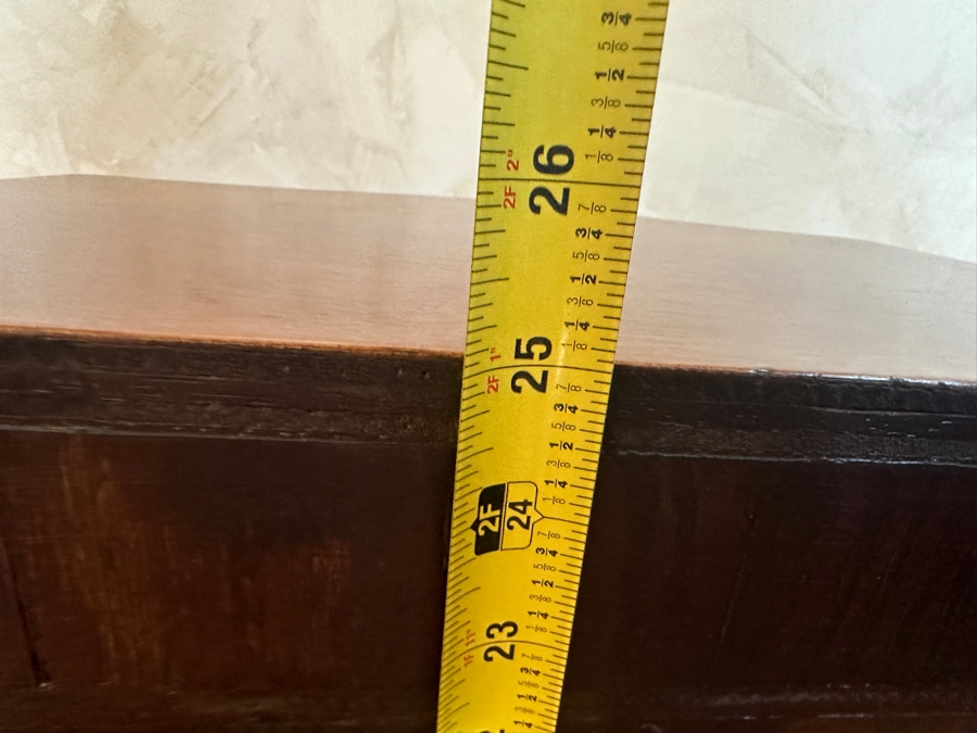 Small Italian Wooden Chest Of Drawers 20W X 11D X 25H [Photo 10]