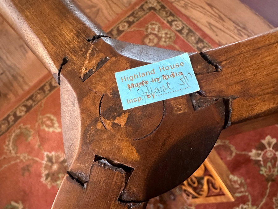 Wooden Freestanding Sheet Music Stand By Highland House Adjustable 41H [Photo 10]