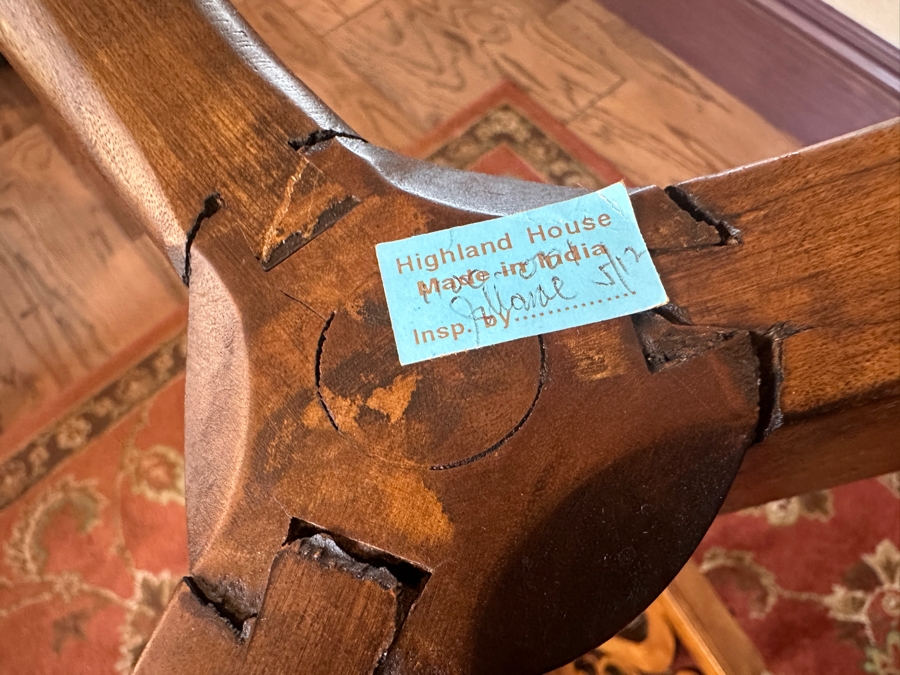 Wooden Freestanding Sheet Music Stand By Highland House Adjustable 41H [Photo 9]