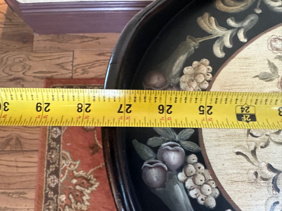 Bar Cart/Side Table with Two Removable Serving Trays 27.5'W x 20.5'D x 32'H [Photo 5]