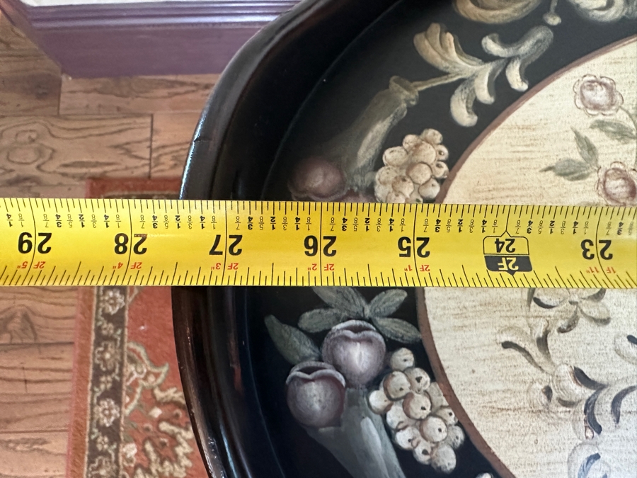 Bar Cart/Side Table with Two Removable Serving Trays 27.5'W x 20.5'D x 32'H [Photo 6]