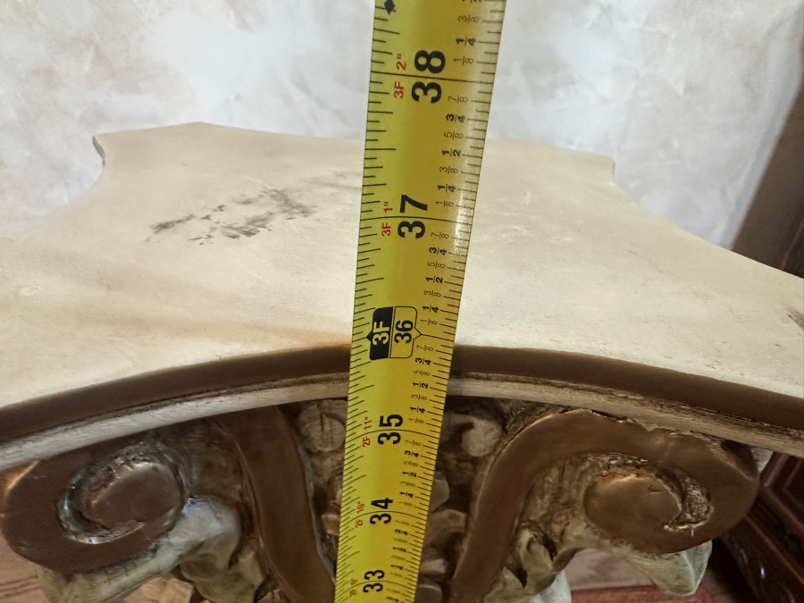 Hand Painted Wood Carved Column 36'H [Photo 9]