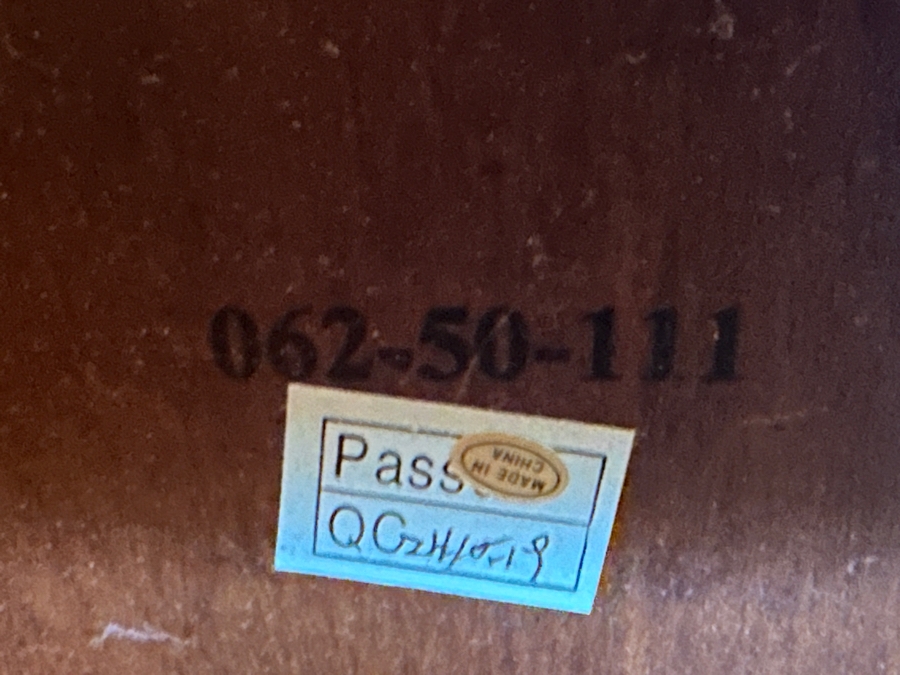 Wooden Chest of Drawers with Serpentine Front 36'W x 19'D x 34'H [Photo 8]