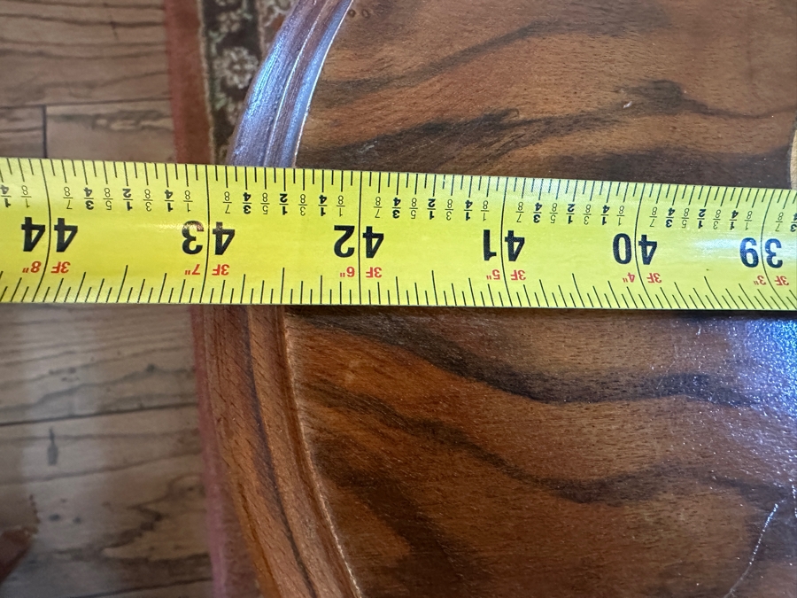 Inlaid Wooden Italian Marquetry Coffee Table 43'W x 27'D x 20.5H [Photo 11]