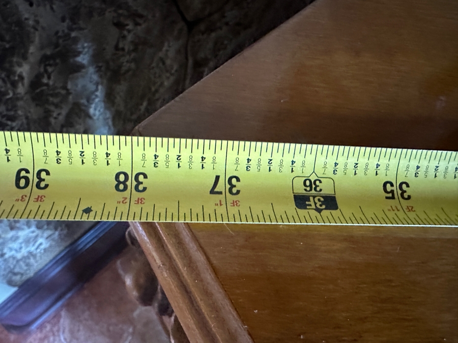 Heavy Decorative Corner Cabinet 38'W x 27.5D x 32'H [Photo 7]