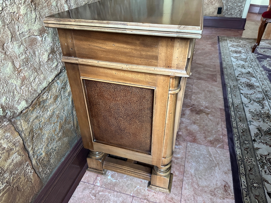 South Cone Trading Co. Wooden Buffet Cabinet with Drawers 77'W x 20'D x 32.5H Handmade in Peru [Photo 5]