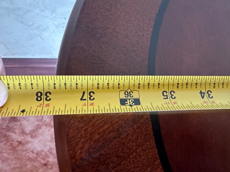 Emerson et Cie Wooden Drop Leaf Side Table with Drawer 37.5W x 17'D x 26'H [Photo 6]