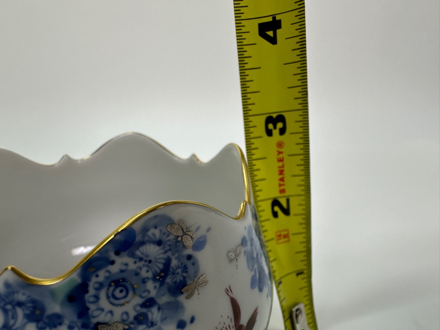 Meissen (Germany) Fine Porcelain Individually Hand Painted 'Summer Night's Dream By Heinz Werner' Footed Cup 2.75H Estimate $300 [Photo 10]