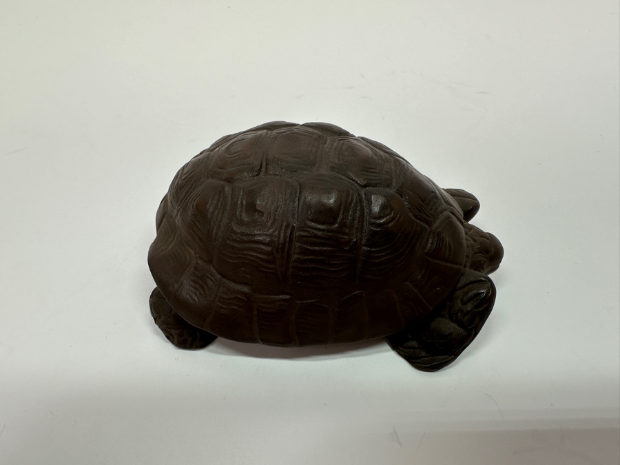 Meissen (Germany) Stoneware Turtle Tortoise Bottger Steinzeug Figurine By Erich Oehme 3W [Photo 5]