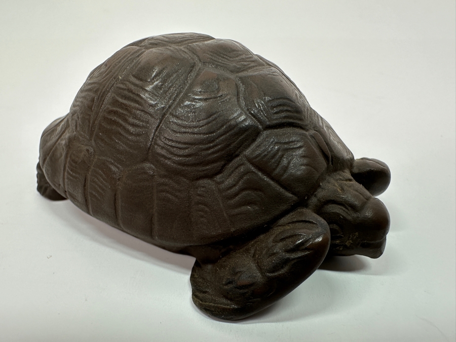 Meissen (Germany) Stoneware Turtle Tortoise Bottger Steinzeug Figurine By Erich Oehme 3W [Photo 2]