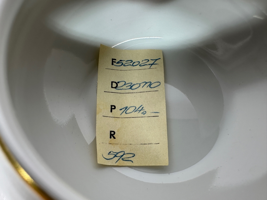 Meissen (Germany) Fine Porcelain Individually Hand Painted Vase 4H And Lidded Box 2H Estimate $250 [Photo 6]