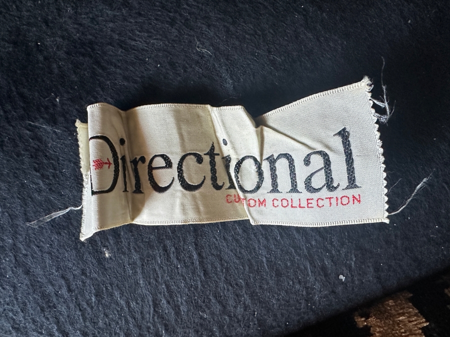 Fabulous Vintage Mid-Century Directional Upholstered Sofa 76W X 36D X 26H [Photo 6]