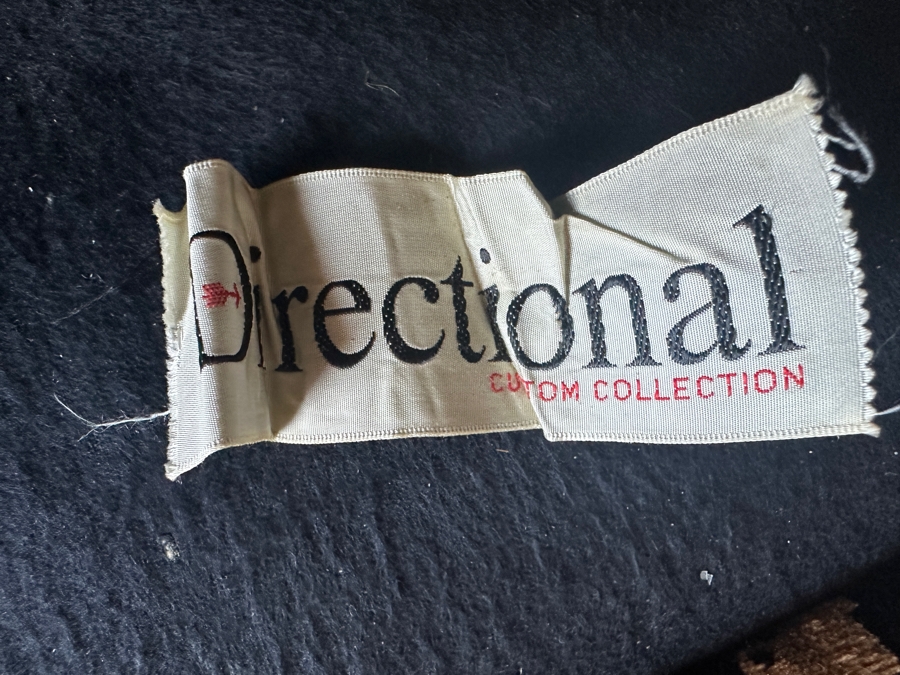 Fabulous Vintage Mid-Century Directional Upholstered Sofa 76W X 36D X 26H [Photo 5]