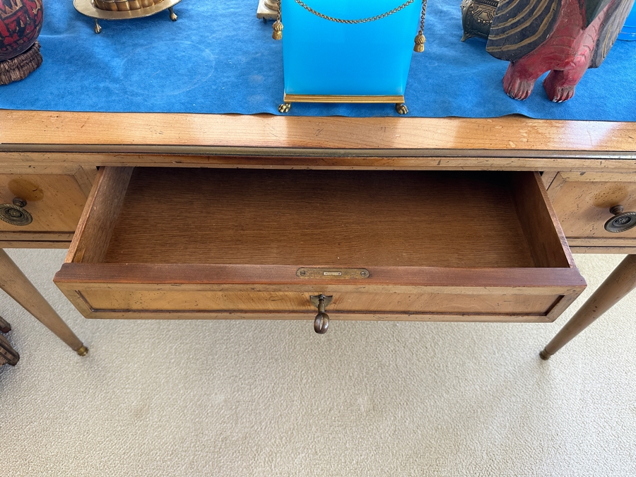 Baker Furniture Writing Desk 49.5W X 20D X 28.5H [Photo 10]