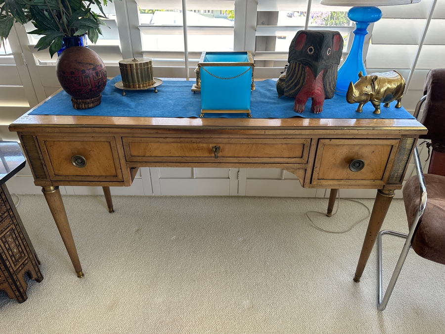 Baker Furniture Writing Desk 49.5W X 20D X 28.5H [Photo 2]