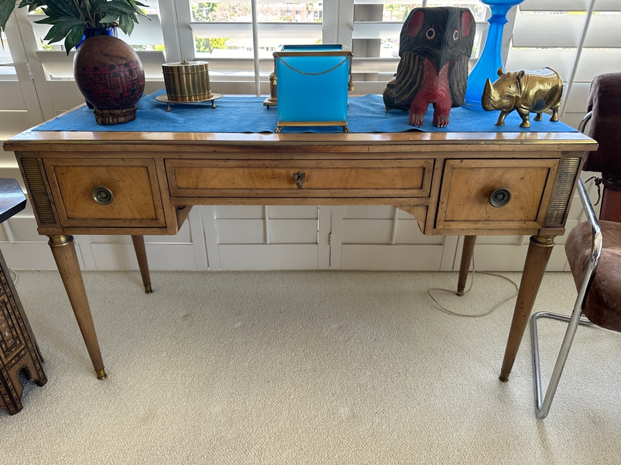 Baker Furniture Writing Desk 49.5W X 20D X 28.5H [Photo 3]