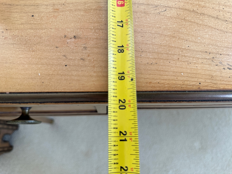 Baker Furniture Writing Desk 49.5W X 20D X 28.5H [Photo 15]