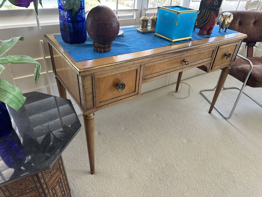 Baker Furniture Writing Desk 49.5W X 20D X 28.5H [Photo 4]