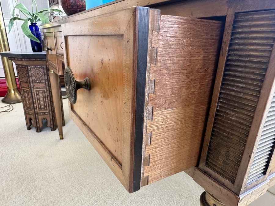 Baker Furniture Writing Desk 49.5W X 20D X 28.5H [Photo 9]