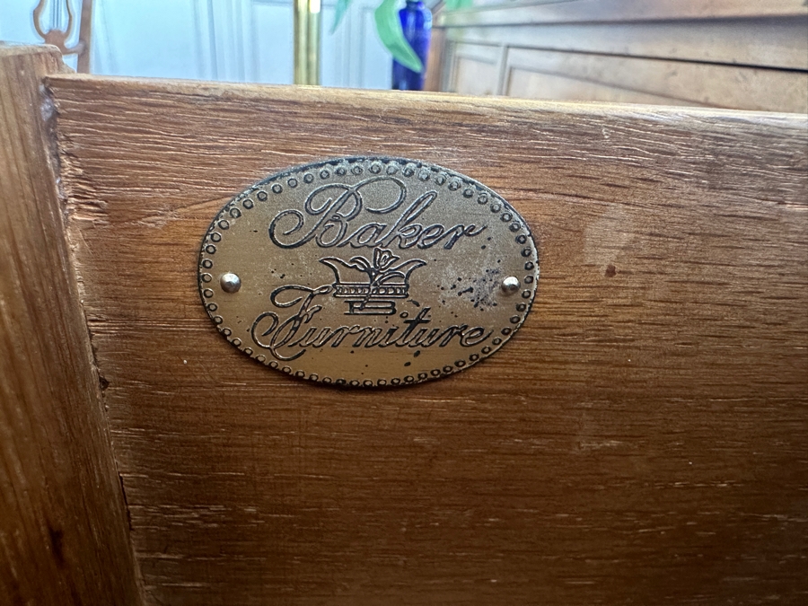 Baker Furniture Writing Desk 49.5W X 20D X 28.5H [Photo 7]