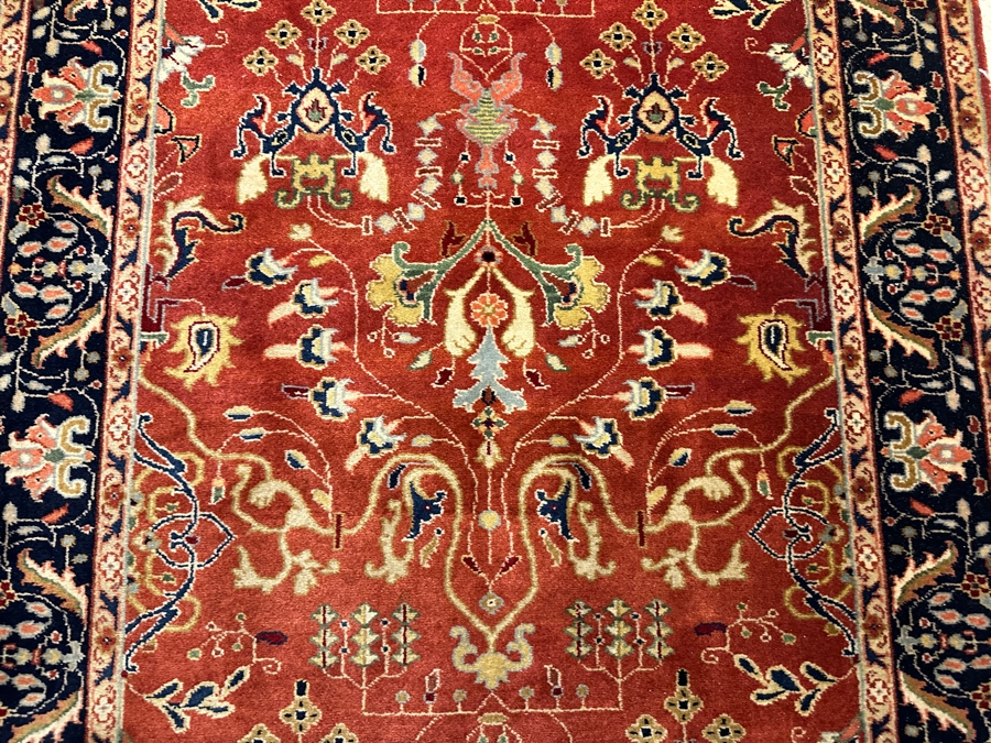 Vintage Hand Knotted Wool Long Persian Runner Rug 33.25'W X 283.5'L [Photo 10]