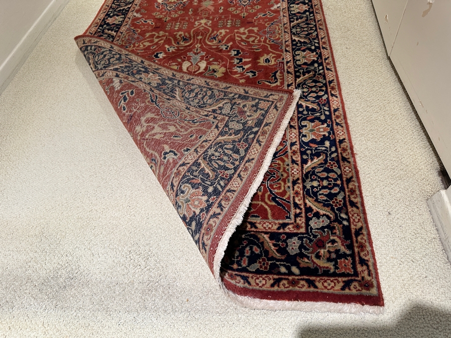 Vintage Hand Knotted Wool Long Persian Runner Rug 33.25'W X 283.5'L [Photo 11]