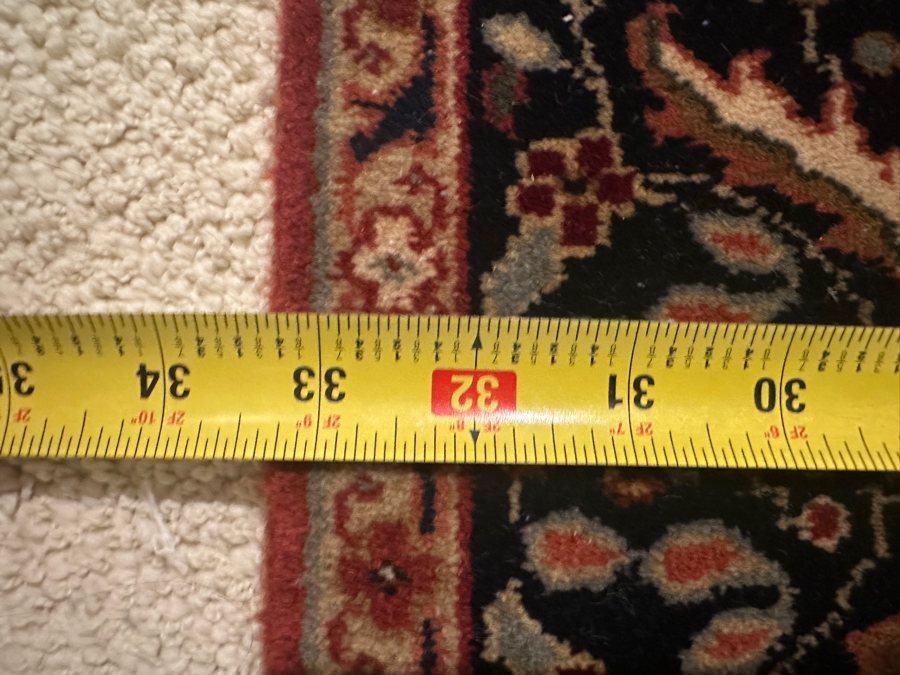 Vintage Hand Knotted Wool Long Persian Runner Rug 33.25'W X 283.5'L [Photo 13]