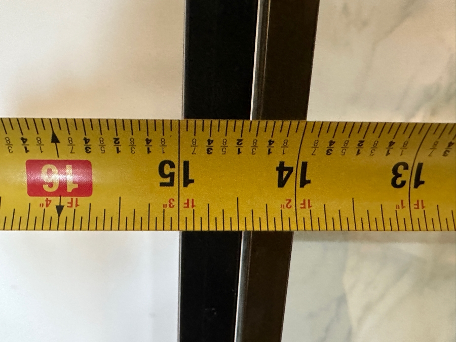 Vintage Brass Glass Front/Sides Curio Cabinet Mount On Wall Or Freestanding 15W X 8D X 40H [Photo 17]