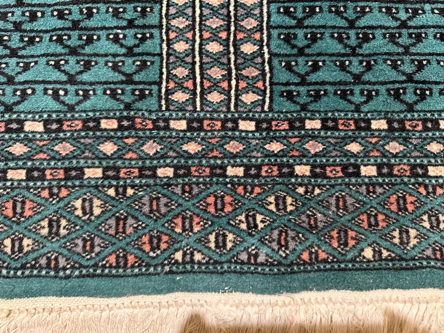 Vintage Hand Knotted Long Wool Persian Runner Rug 31W X 186L [Photo 8]