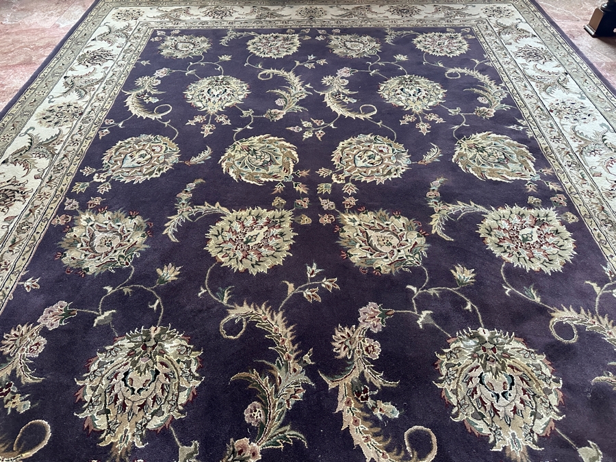 Nourison 2000 Collection Lavender Silk & Wool Area Rug 8'6' X 11'6' [Photo 5]