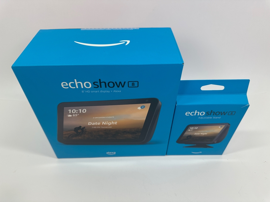 Echo Show 8 + Alexa with Stand - Both New in Box [Photo 2]