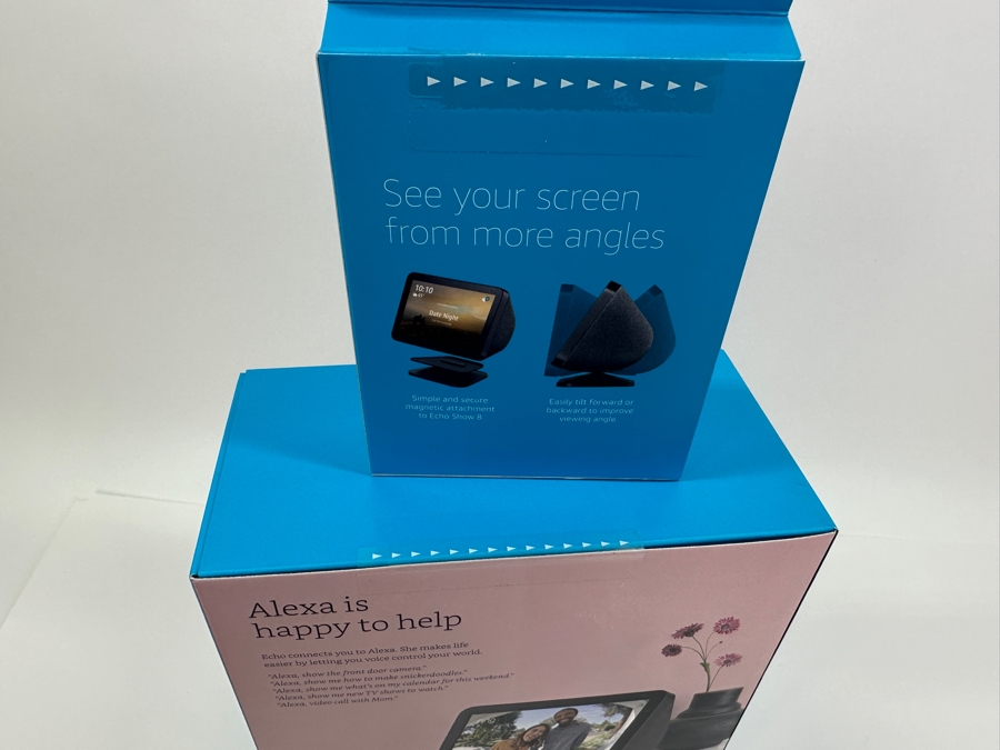 Echo Show 8 + Alexa with Stand - Both New in Box [Photo 5]
