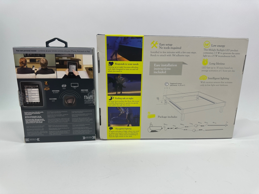 My Light Dimmable & Motion Activated Bed Light Plus Universal Remote Both New in Box [Photo 4]