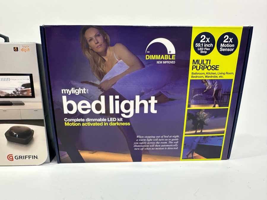 My Light Dimmable & Motion Activated Bed Light Plus Universal Remote Both New in Box [Photo 3]