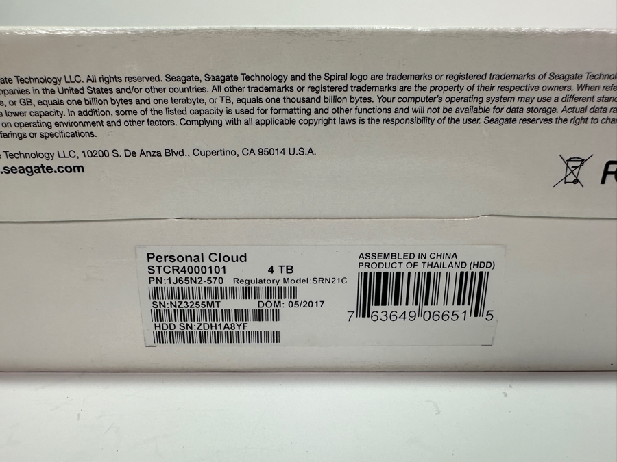 Seagate Personal Cloud 4TB Storage New in Box [Photo 3]