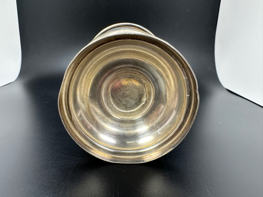 Vintage Sterling Silver Kiddush Cup 4H 105g [Photo 5]