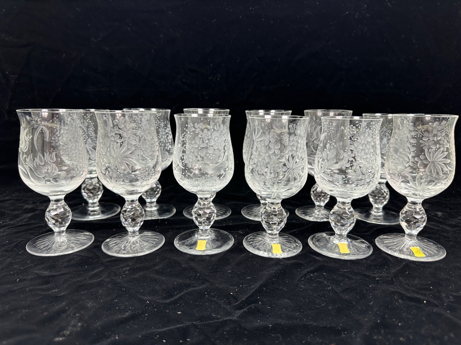 ワイングラス ペア マイセン クリスタル MEISSEN lead crystal