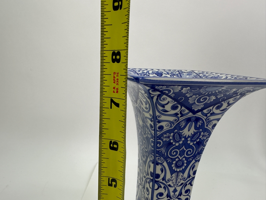 Spode The Judaica Collection Tray (13.25'W x 6.25'D) and Pair of Candlesticks (7.5'H) Made in England [Photo 12]