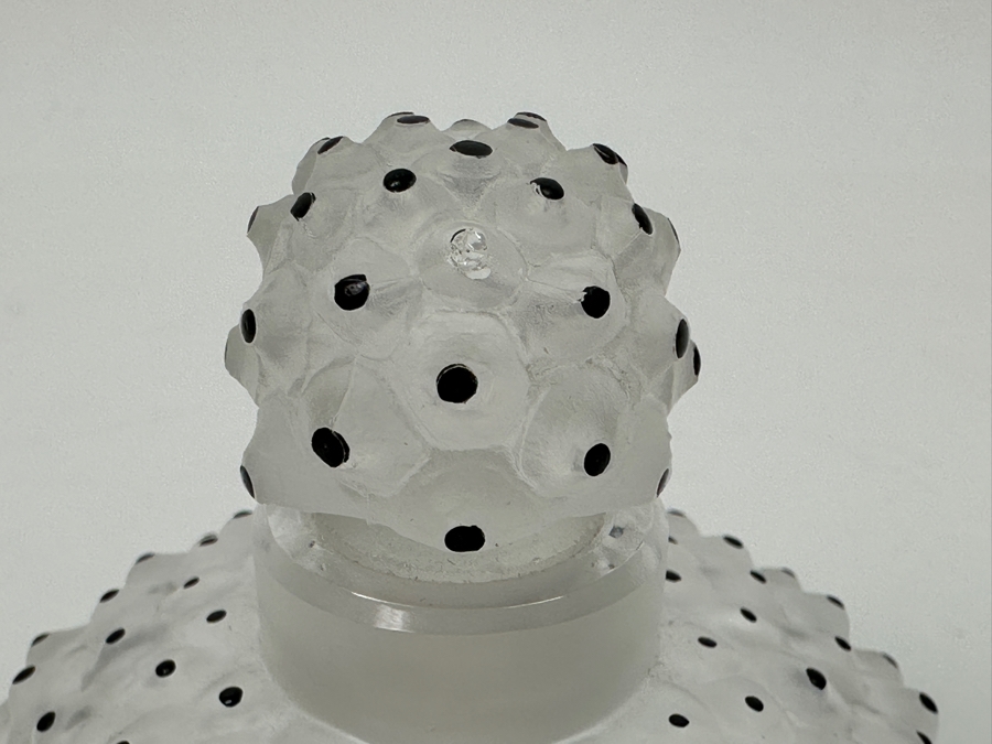 Vintage Lalique Perfume Bottle with Affixed Stopper - See Photos for Condition [Photo 5]