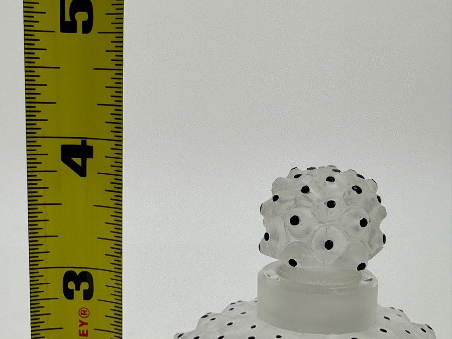 Vintage Lalique Perfume Bottle with Affixed Stopper - See Photos for Condition [Photo 7]