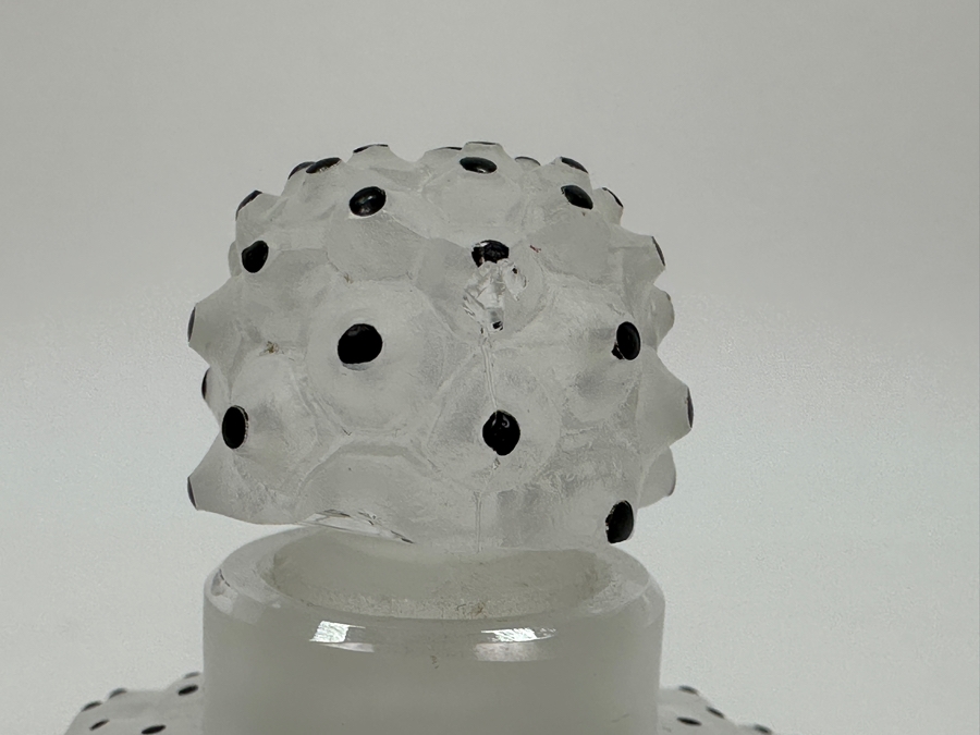 Vintage Lalique Perfume Bottle with Affixed Stopper - See Photos for Condition [Photo 6]