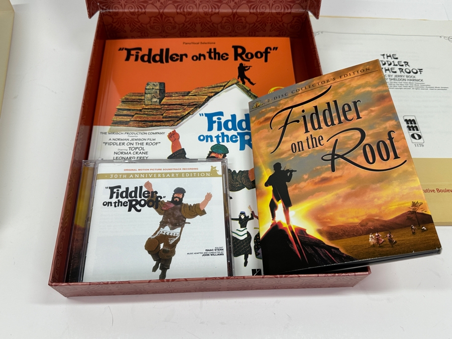 Just Added - Fiddler On The Roof Collector's Edition Gift Set DVDs, CD & Songbook Plus Fiddler On The Roof CDs With Songbook [Photo 6]