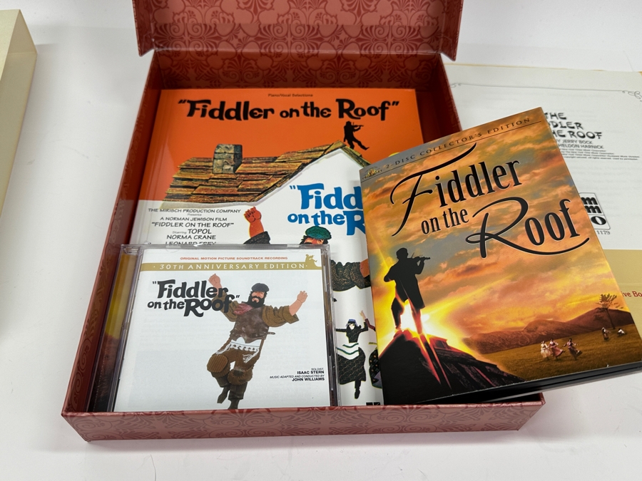 Just Added - Fiddler On The Roof Collector's Edition Gift Set DVDs, CD & Songbook Plus Fiddler On The Roof CDs With Songbook [Photo 5]